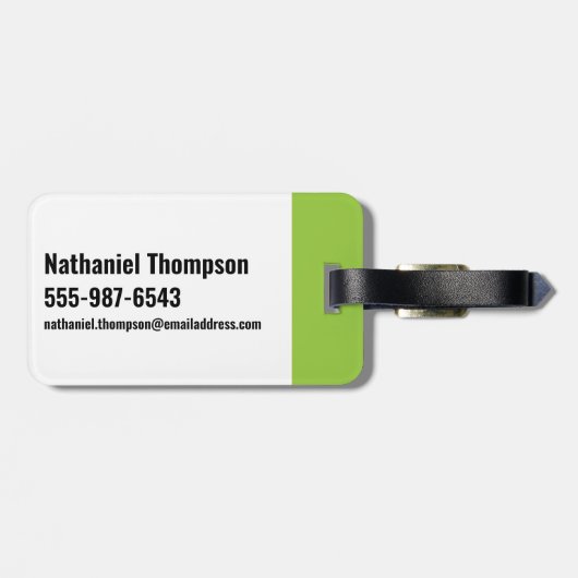 Étiquette À Bagage Ben 10 Alien Rush Graphic (Dos horizontal)