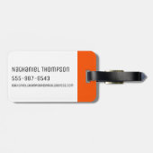 Étiquette À Bagage Ben 10 - Il est temps de devenir Alien (Dos horizontal)