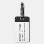 Étiquette À Bagage Ben 10 Retro Alien Group Graphic (Dos Vertical)