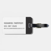 Étiquette À Bagage Ben 10 Retro Alien Group Graphic (Dos horizontal)