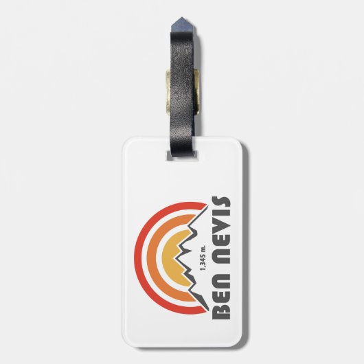 Étiquette À Bagage Ben Nevis (Dos Vertical)