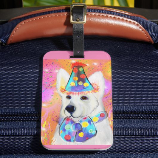 Étiquette À Bagage Berger allemand (Insitu Rectoal 2)