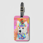 Étiquette À Bagage Berger allemand (Devant Vertical)