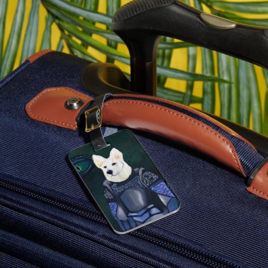 Étiquette À Bagage Berger allemand (Insitu Rectoal 1)