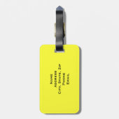 Étiquette À Bagage Berger australien (Dos Vertical)