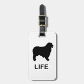 Étiquette À Bagage berger australien (Devant Vertical)