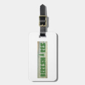 Étiquette À Bagage Berkshires (Devant Vertical)