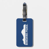 Étiquette À Bagage Berkshires S'il vous plaît (Dos Vertical)