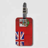 Étiquette À Bagage Bermudes (Devant Vertical)