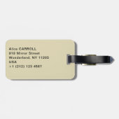 Étiquette À Bagage Berthe Morisot - Berger au repos (Dos horizontal)