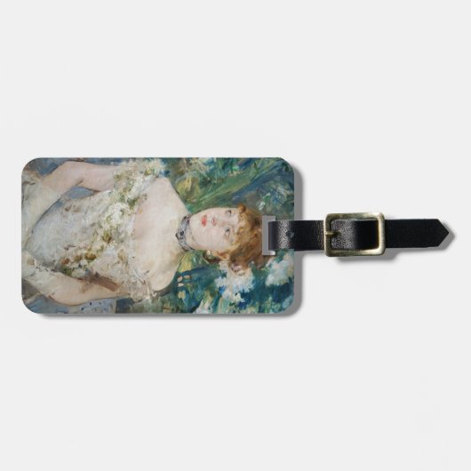 Étiquette À Bagage Berthe Morisot - Jeune fille dans une balle (Devant horizontal)