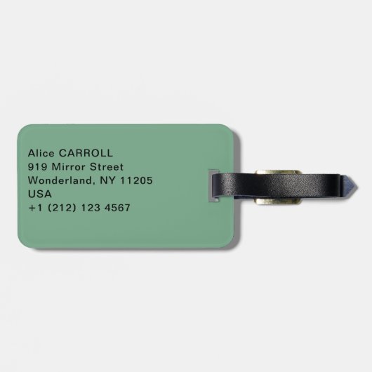 Étiquette À Bagage Berthe Morisot - Jeune fille dans une balle (Dos horizontal)