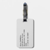 Étiquette À Bagage Berthe Morisot - La chasse aux papillons (Dos Vertical)