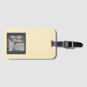 Étiquette À Bagage Best Yoga Teacher Ever (Devant Horizontal)