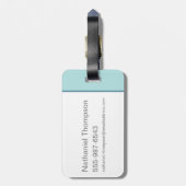 Étiquette À Bagage Bêtes fantastiques Kelpie (Dos Vertical)