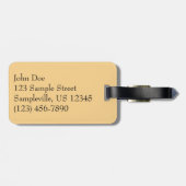 Étiquette À Bagage Bethany Beach Sunrise II (Dos horizontal)