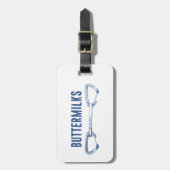 Étiquette À Bagage Beurre Escalade Rock (Devant Vertical)