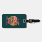 Étiquette À Bagage Bibliothécaire Apple (Devant horizontal)