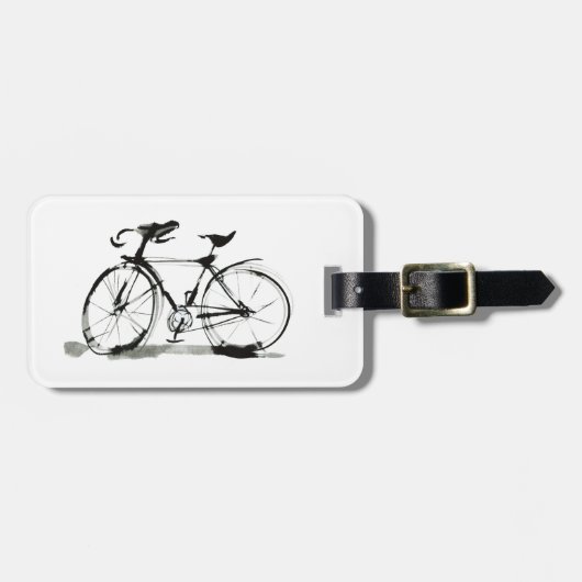 Étiquette À Bagage Bicyclette (Devant horizontal)