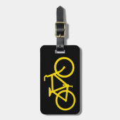 Étiquette À Bagage Bicyclette (Devant Vertical)