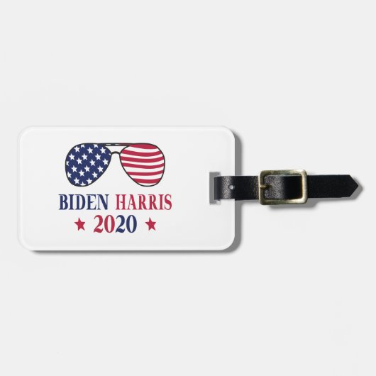 Étiquette À Bagage Biden Harris 2020 (Devant horizontal)