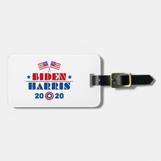 Étiquette À Bagage Biden Harris 2020 (Devant horizontal)
