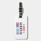 Étiquette À Bagage Biden Harris 2020 (Devant Vertical)