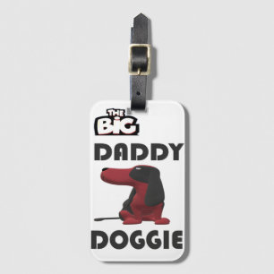 ÉTIQUETTE À BAGAGE BIENVENUE À GROG DADDY DOGGIE