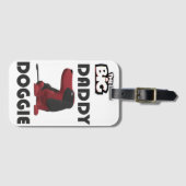 ÉTIQUETTE À BAGAGE BIENVENUE À GROG DADDY DOGGIE (Devant Horizontal)