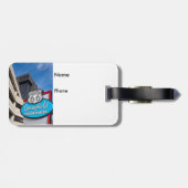 Étiquette À Bagage Bienvenue À Springfield (Dos horizontal)