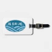 Étiquette À Bagage Big Bear Lake California Outdoor (Devant horizontal)