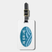 Étiquette À Bagage Big Bear Lake California Outdoor (Devant Vertical)