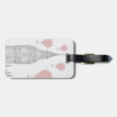 Étiquette À Bagage Big Ben et Red Hot Air (Dos horizontal)