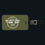 Étiquette À Bagage Big Jacks Creek Wild Et Rivière Pittoresque Idaho<br><div class="desc">Big Jacks Creek se trouve dans le comté d'Owyhee,  dans l'Idaho. À partir du nord de Riddle,  il s'écoule vers le nord et l'est à travers la nature sauvage de Big Jacks Creek,  et finit par s'écouler dans la rivière Bruneau.</div>