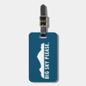 Étiquette À Bagage Big Sky S'Il Vous Plaît (Devant Vertical)