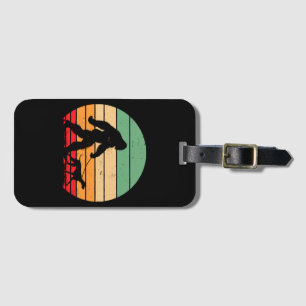 Étiquette À Bagage Bigfoot Marcher Allemand Pointeur à cheveux court 