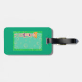 Étiquette À Bagage Bikini Girl (Dos horizontal)