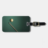 Étiquette À Bagage Billards 2 (Devant horizontal)