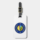 Étiquette À Bagage Billings Montana (Devant Vertical)