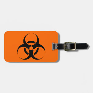 Étiquette À Bagage Biodanger
