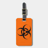Étiquette À Bagage Biodanger (Devant Vertical)