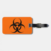 Étiquette À Bagage Biodanger (Dos horizontal)