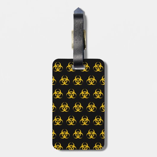 Étiquette À Bagage Biohazard icon (Dos Vertical)