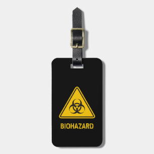 Étiquette À Bagage Biohazard icon