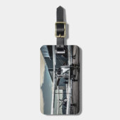 Étiquette À Bagage Biplans (Devant Vertical)