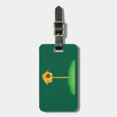 Étiquette À Bagage Bird House (Devant Vertical)