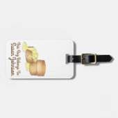 Étiquette À Bagage Biscuits et saucisses Gravité Petit déjeuner Sud (Devant horizontal)