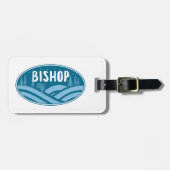 Étiquette À Bagage Bishop California Outdoors (Devant horizontal)