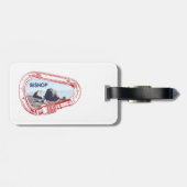 Étiquette À Bagage Bishop Escalade Carabiner (Dos horizontal)