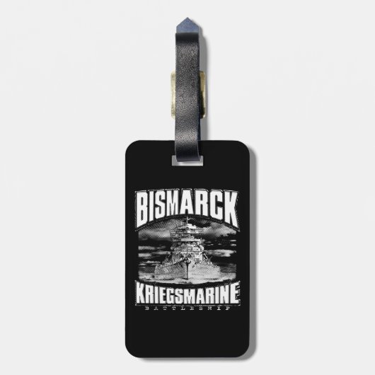 Étiquette À Bagage Bismarck (Dos Vertical)